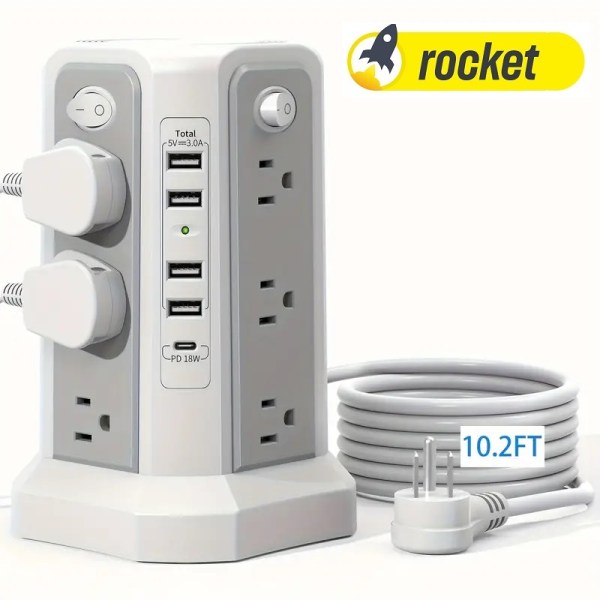 10.2FT Extension Cord